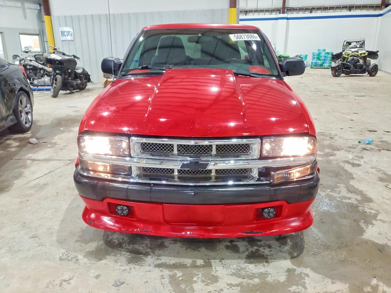 1999 Chevrolet S Truck S10 Red vin: 1GCCS19W3X8167341
