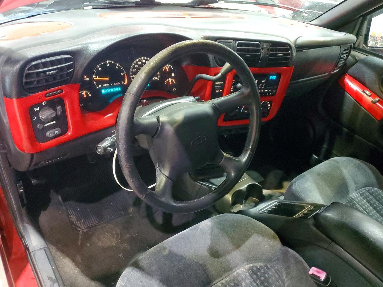 1999 Chevrolet S Truck S10 Red vin: 1GCCS19W3X8167341