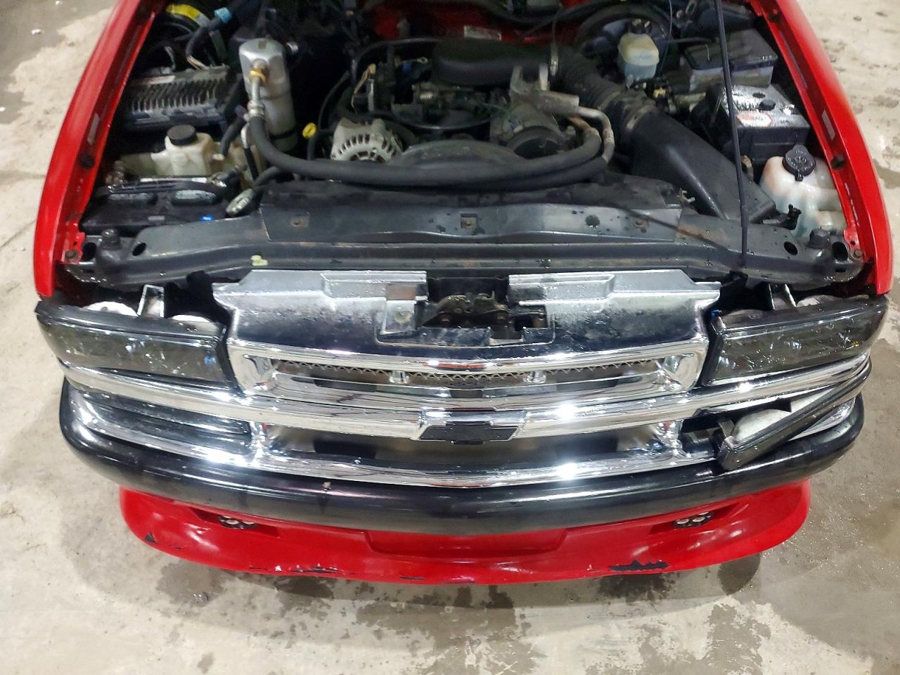1999 Chevrolet S Truck S10 Red vin: 1GCCS19W3X8167341