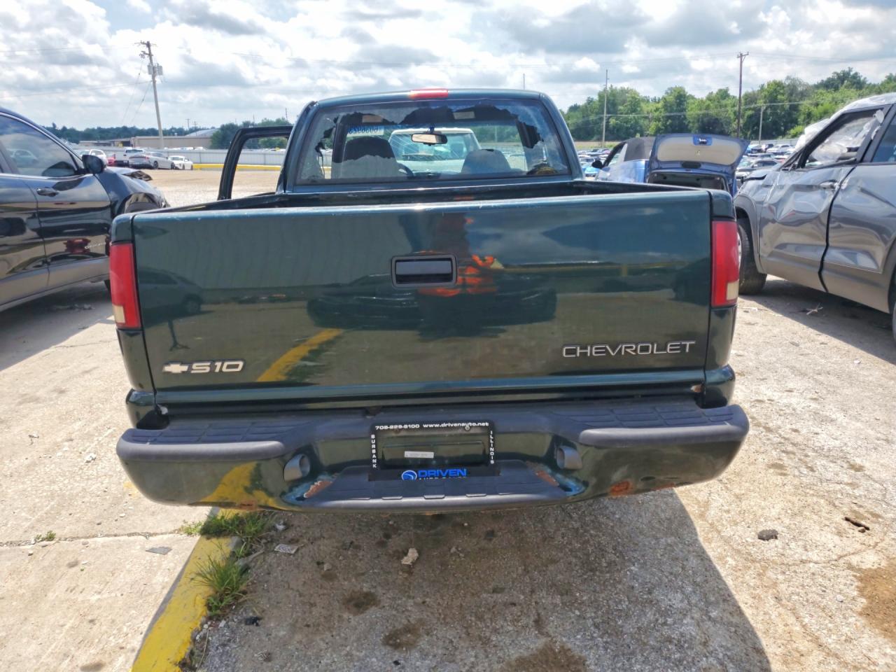 2001 Chevrolet S Truck S10 Green vin: 1GCCS19W418249750