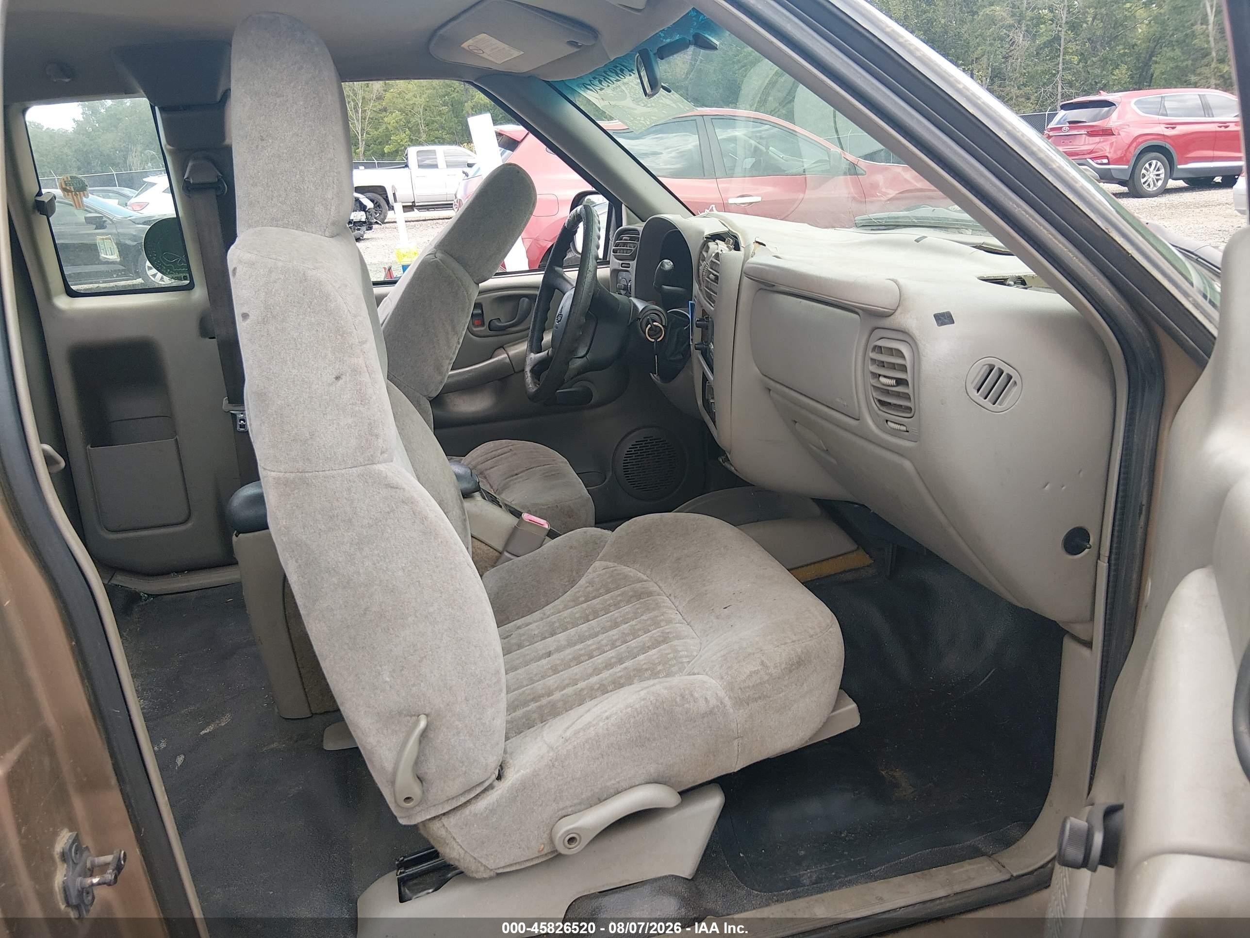 2002 Chevrolet S-10 Ls Brown vin: 1GCCS19W428128489