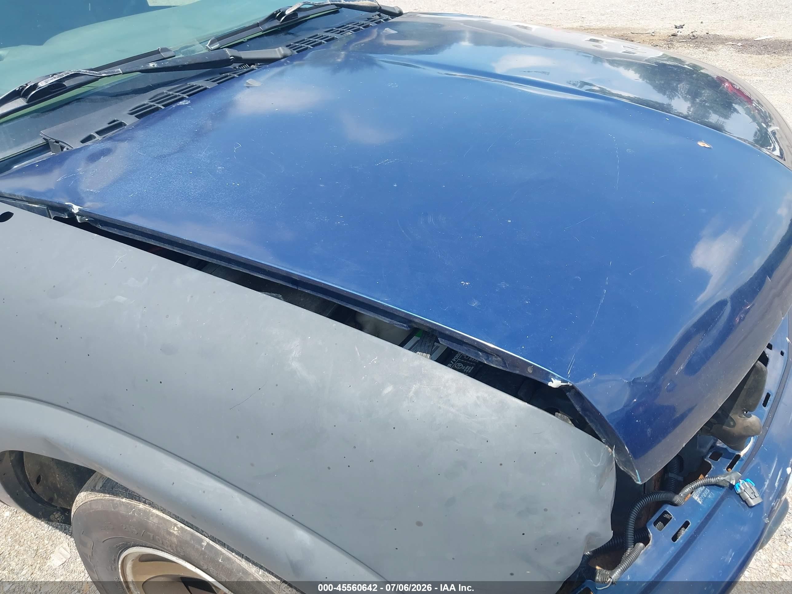 2001 Chevrolet S-10 Ls Dark Blue vin: 1GCCS19W618175697