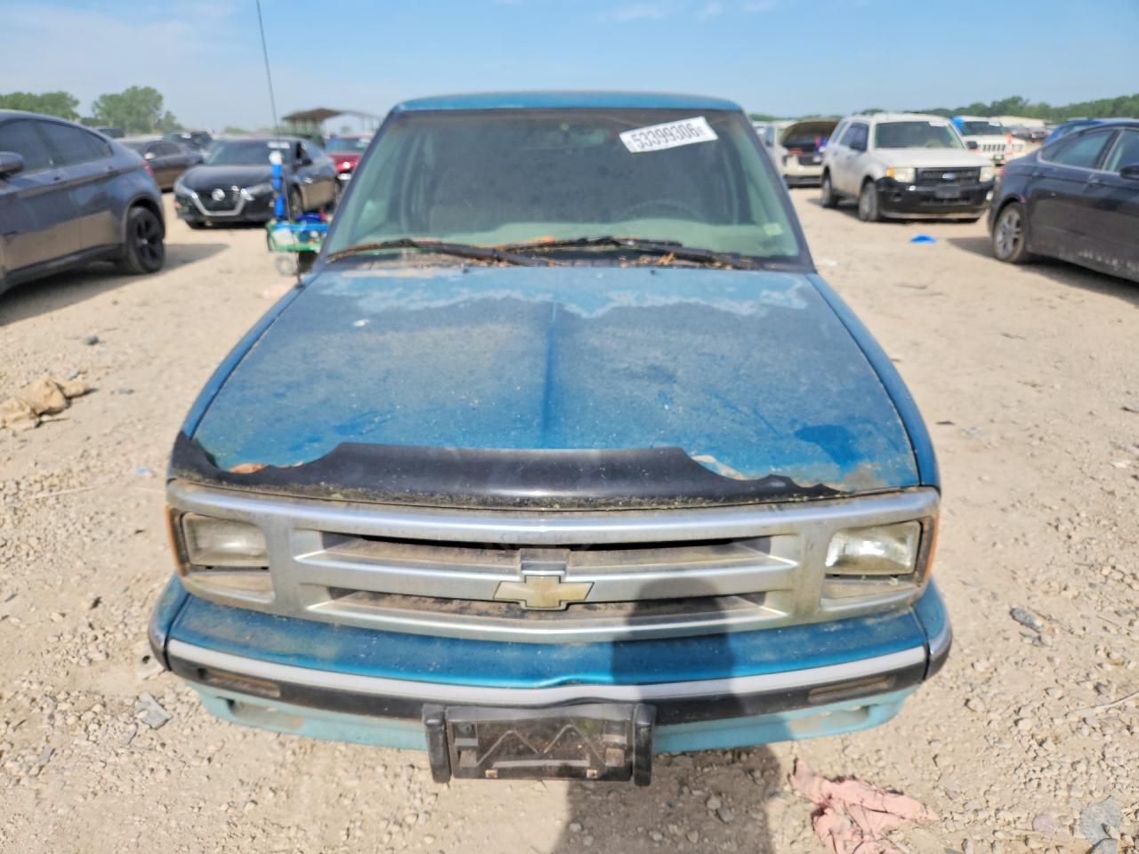 1995 Chevrolet S Truck S10 Green vin: 1GCCS19W7S8191084