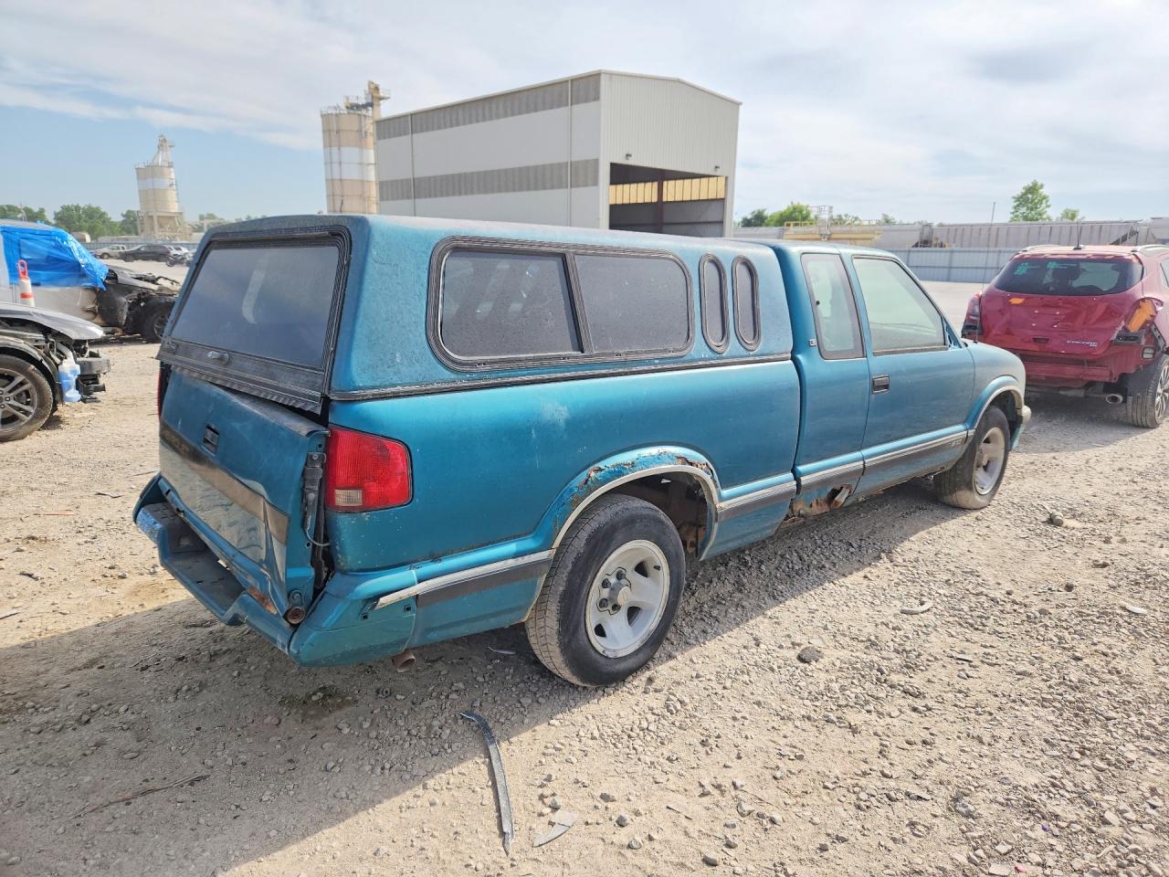 1995 Chevrolet S Truck S10 Green vin: 1GCCS19W7S8191084