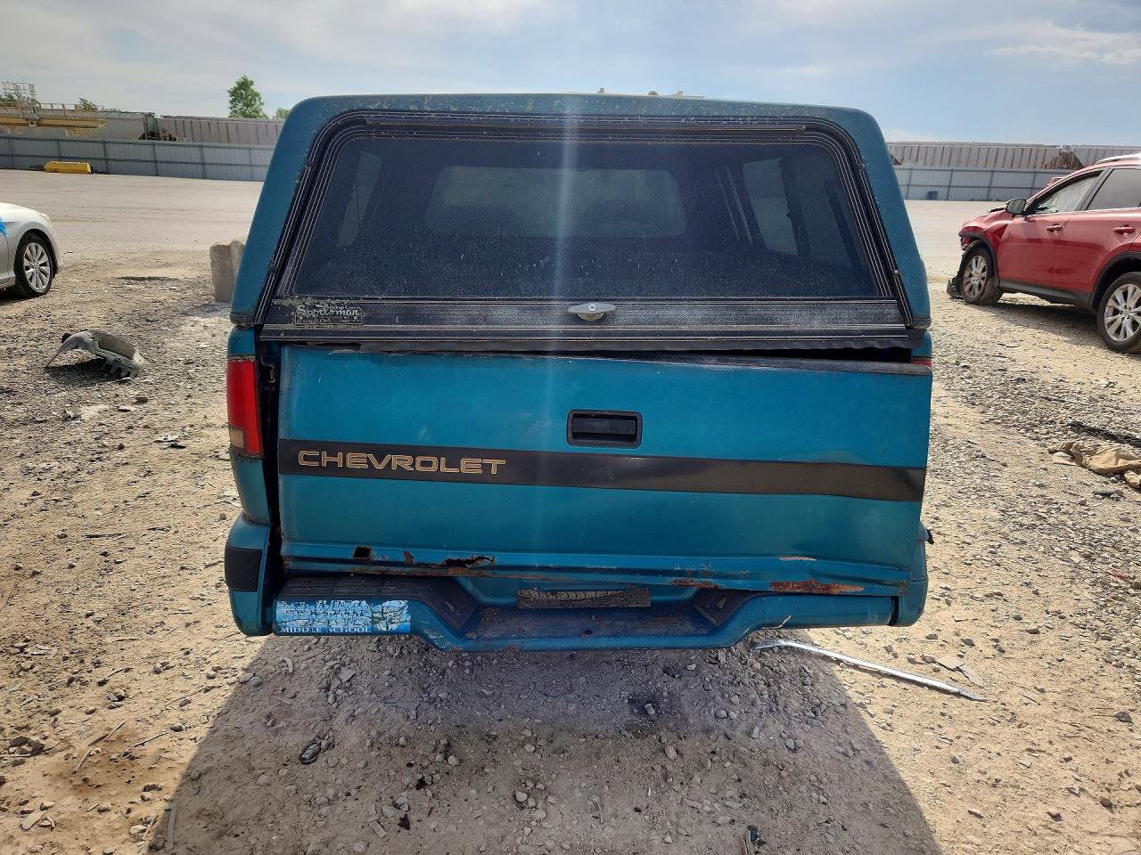 1995 Chevrolet S Truck S10 Green vin: 1GCCS19W7S8191084