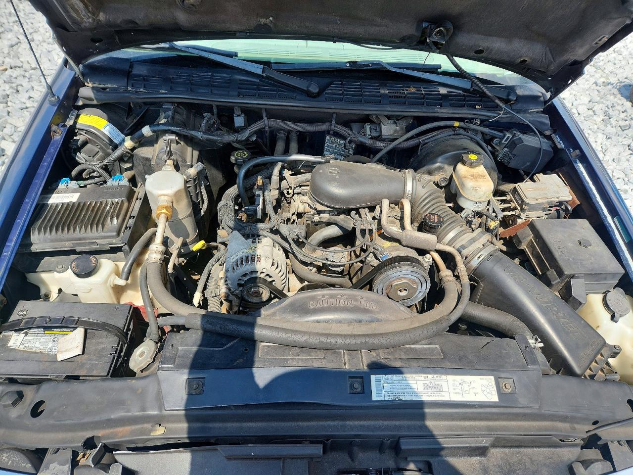 2000 Chevrolet S Truck S10 White vin: 1GCCS19W7Y8148177