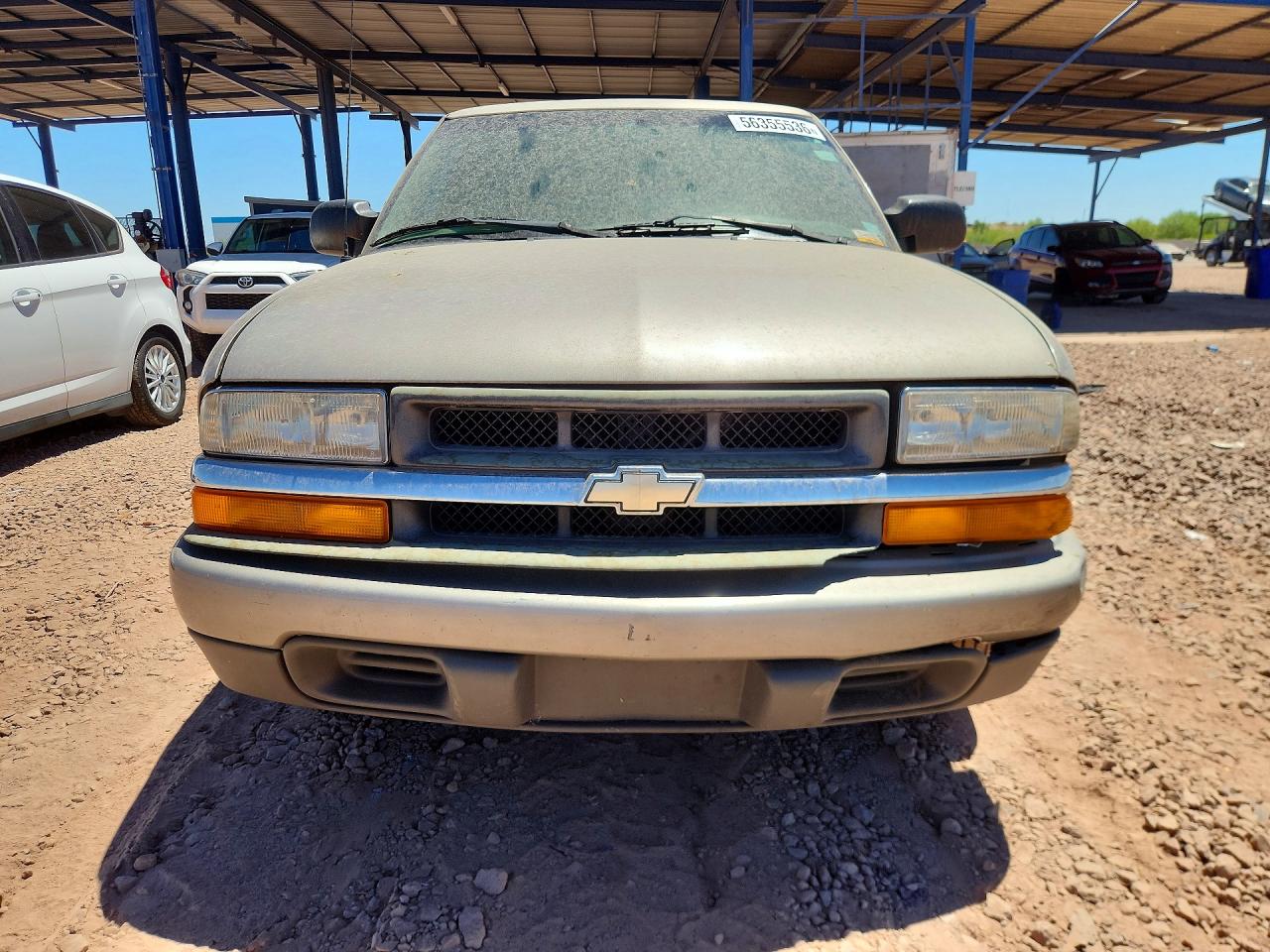 2000 Chevrolet S Truck S10 Tan vin: 1GCCS19W7Y8260087