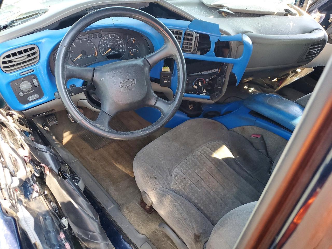 2001 Chevrolet S Truck S10 Blue vin: 1GCCS19W918242602