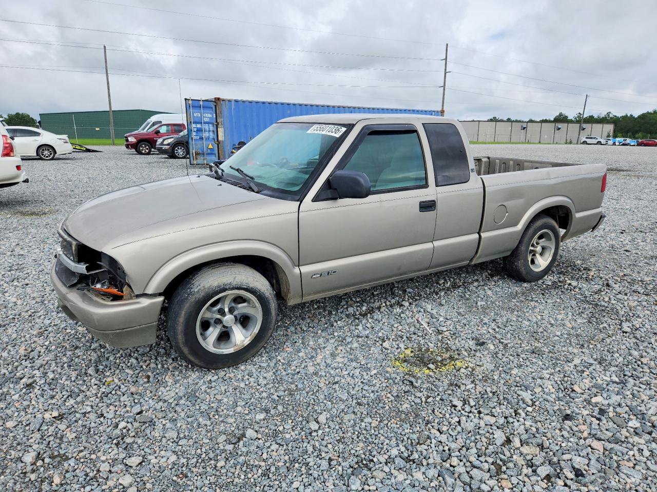2001 Chevrolet S Truck S10 Gold vin: 1GCCS19WX18152505