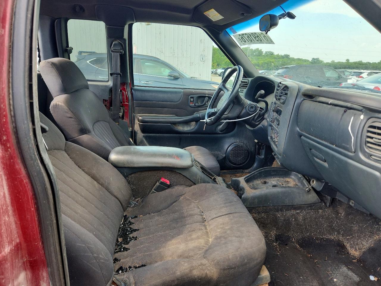 2003 Chevrolet S Truck S10 Burgundy vin: 1GCCS19X038159894