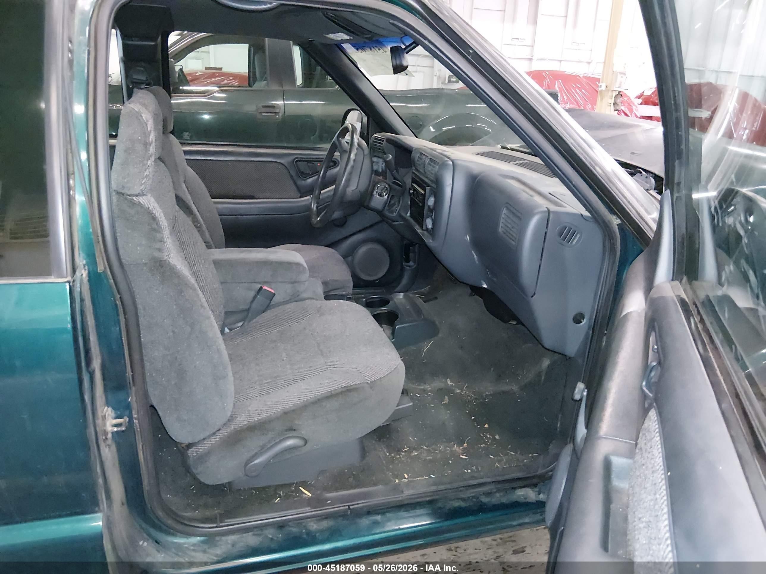 1997 Chevrolet S-10 Ls Fleetside Cmi Green vin: 1GCCS19X0V8185558