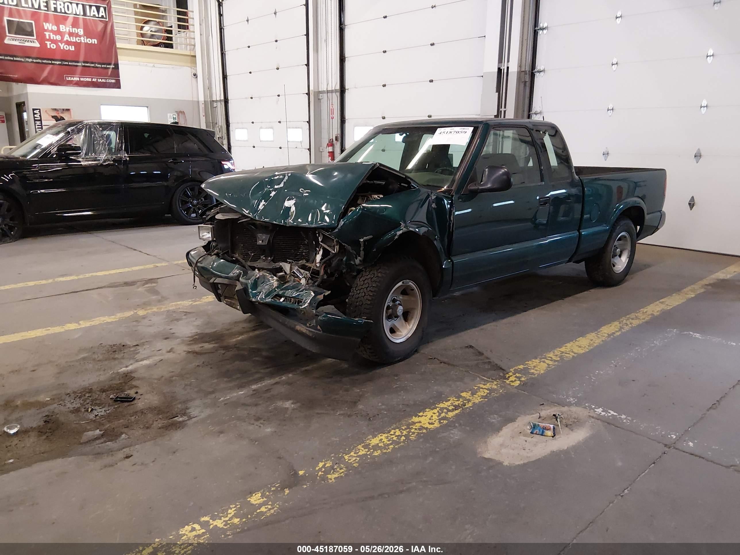 1997 Chevrolet S-10 Ls Fleetside Cmi Green vin: 1GCCS19X0V8185558