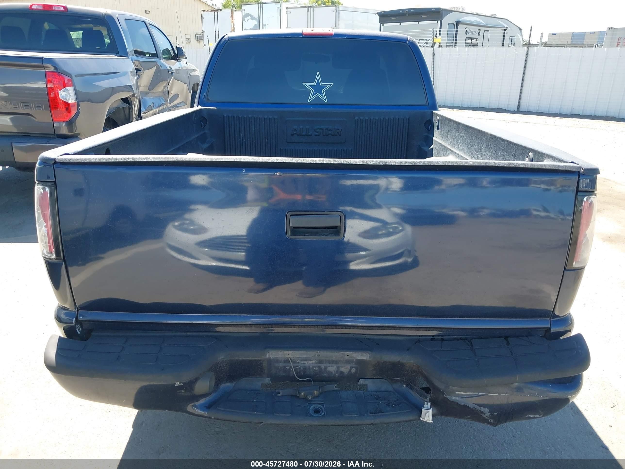 2003 Chevrolet S-10 Ls Blue vin: 1GCCS19X138220038