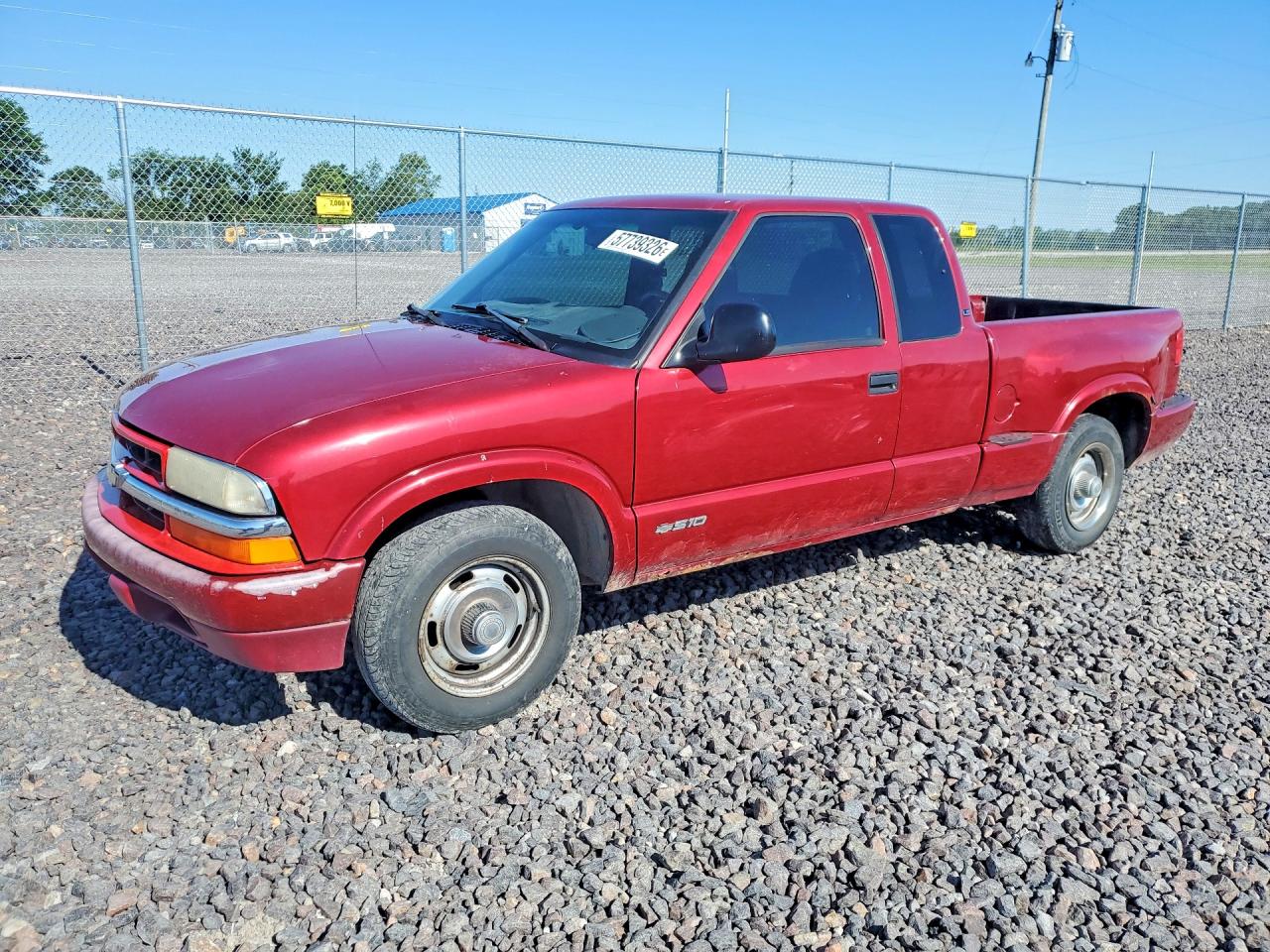 1998 Chevrolet S Truck S10 Red vin: 1GCCS19X4W8222922