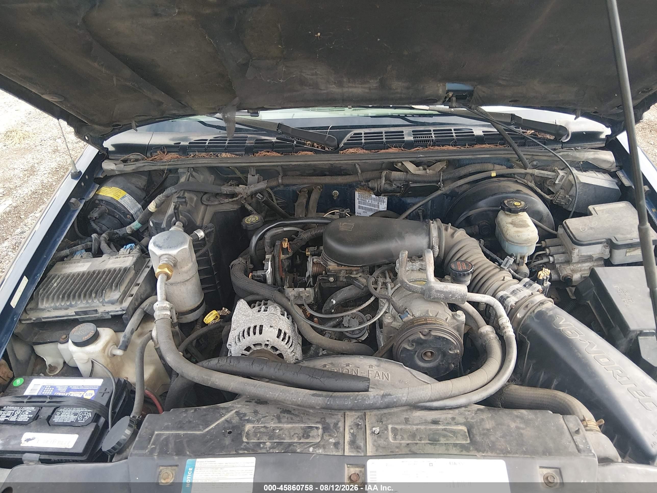 1999 Chevrolet S-10 Ls Синий vin: 1GCCS19X4X8105133