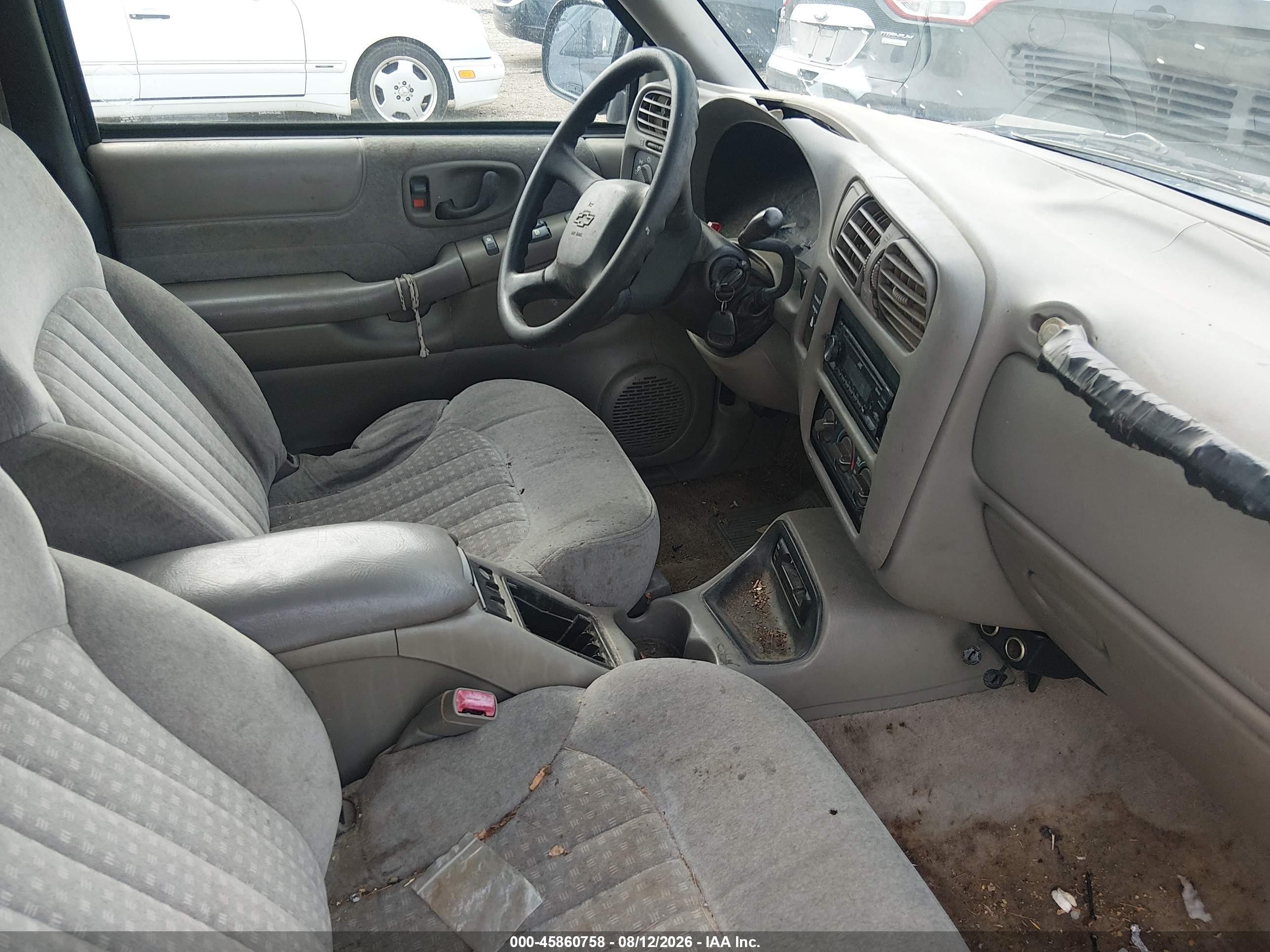 1999 Chevrolet S-10 Ls Синий vin: 1GCCS19X4X8105133