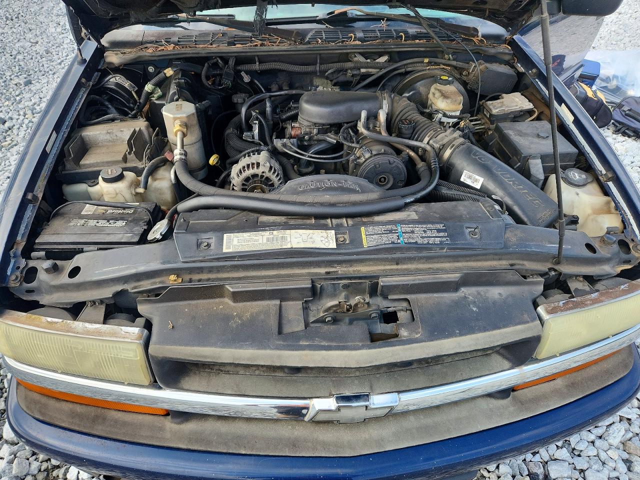 2003 Chevrolet S Truck S10 Blue vin: 1GCCS19X538178439