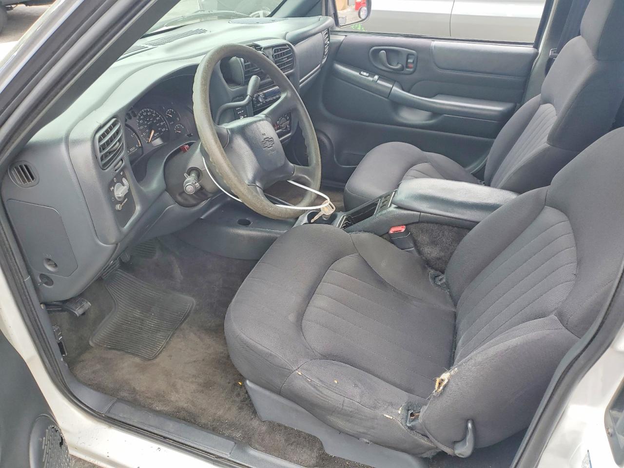 2003 Chevrolet S Truck S10 White vin: 1GCCS19X638107217