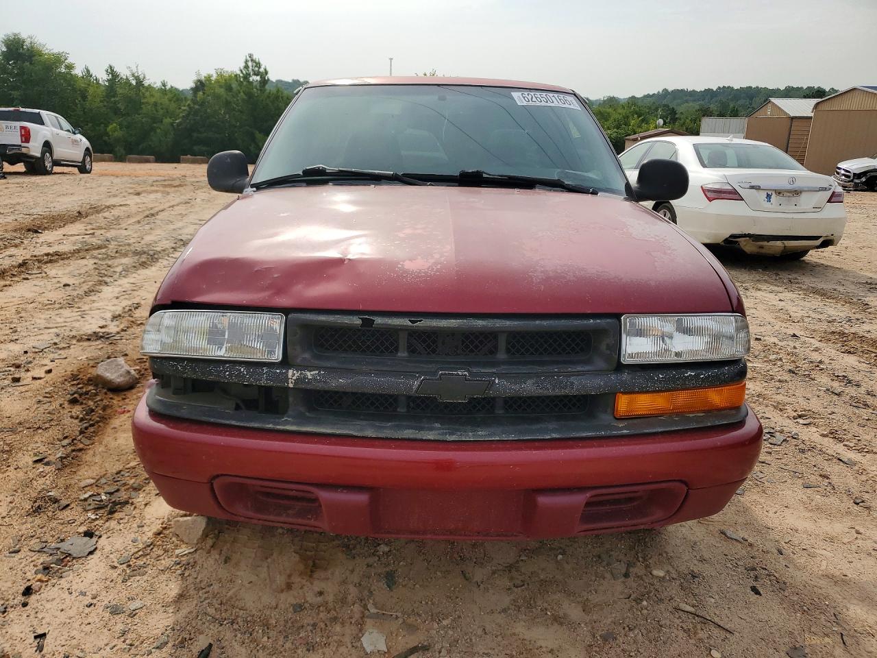 1998 Chevrolet S Truck S10 Red vin: 1GCCS19X8WK104598