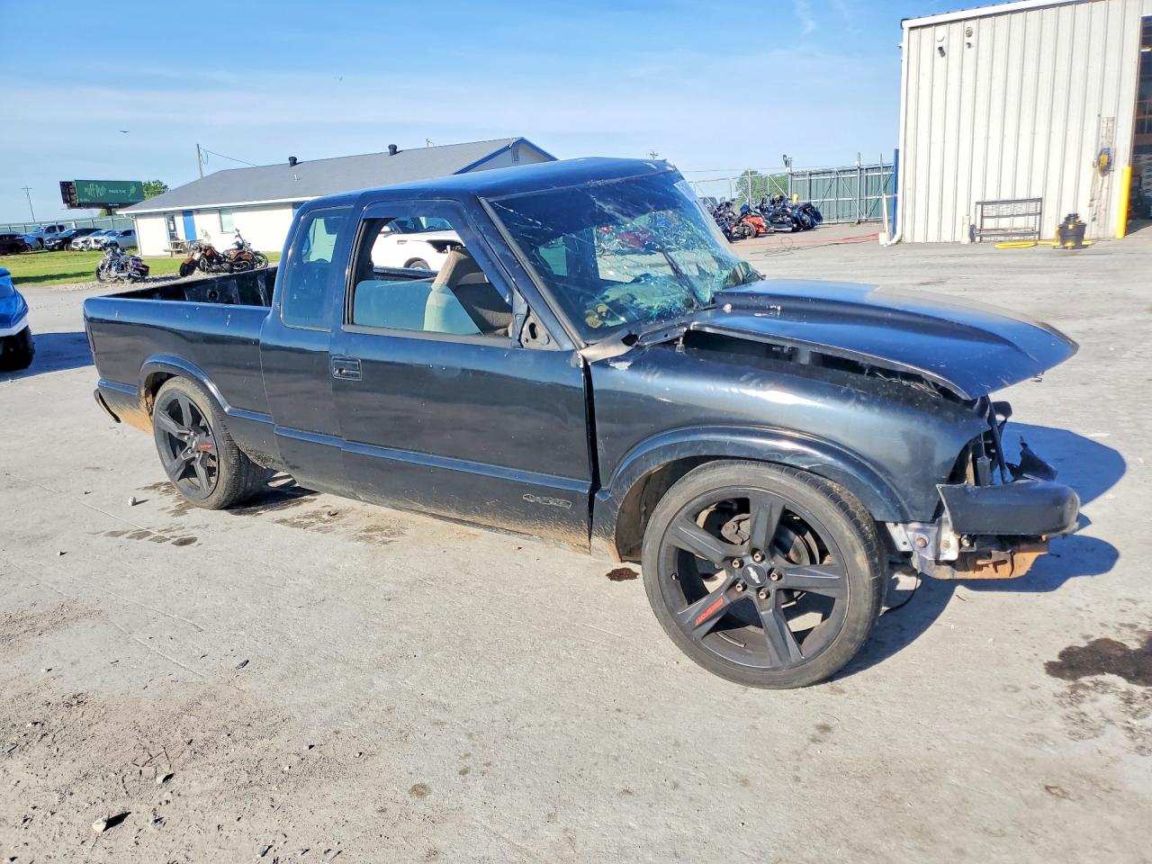 1996 Chevrolet S Truck S10 Green vin: 1GCCS19X9T8109849