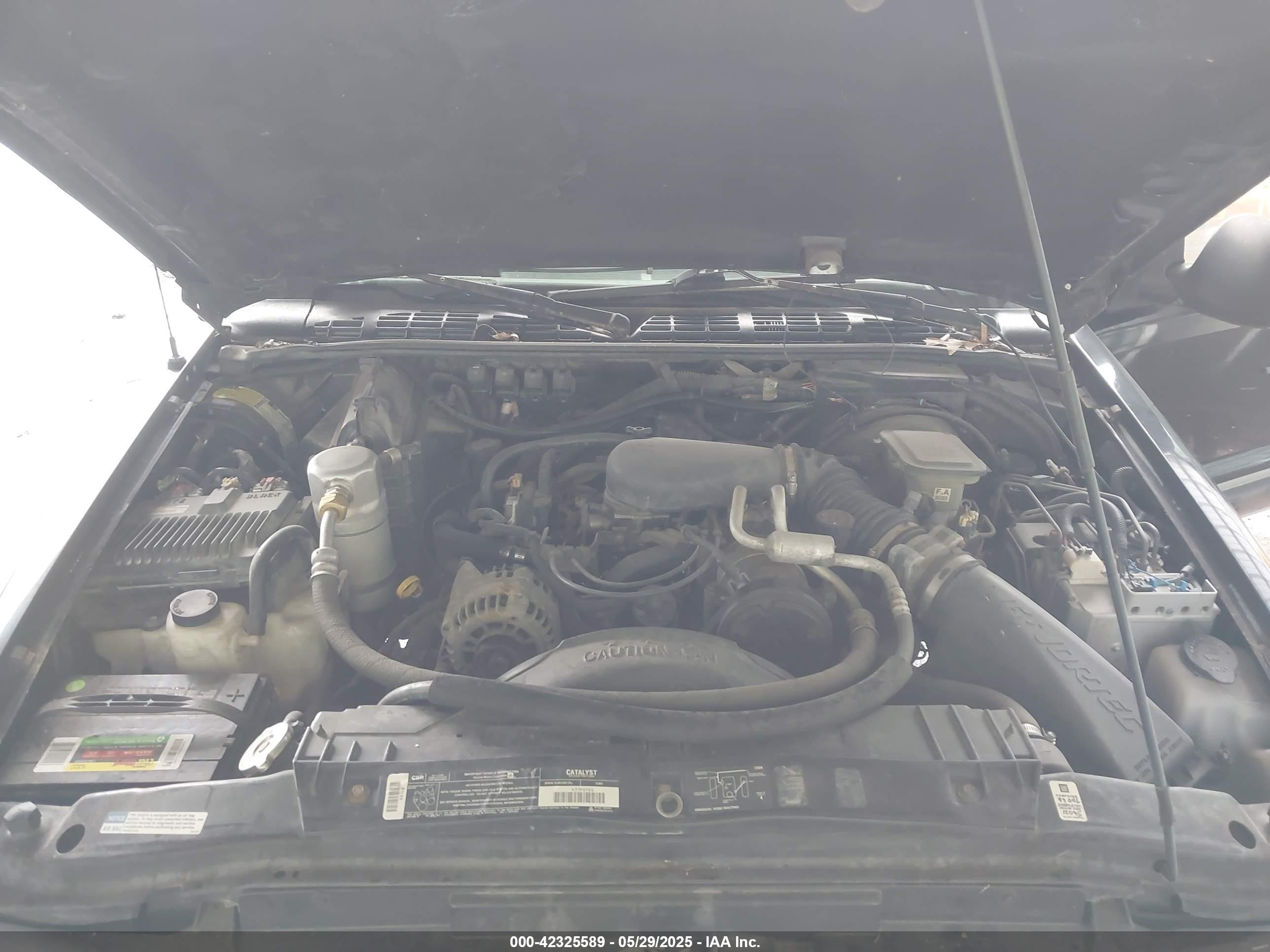 1996 Chevrolet S Truck S10 Black vin: 1GCCS19X9TK156494