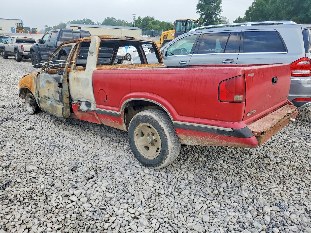 1996 Chevrolet S Truck S10 Red vin: 1GCCS19X9TK177572