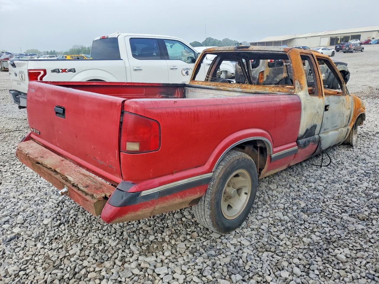 1996 Chevrolet S Truck S10 Red vin: 1GCCS19X9TK177572