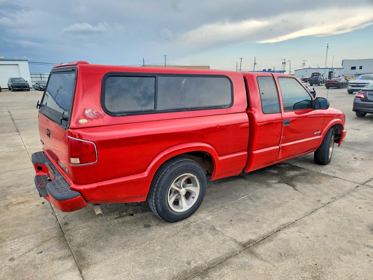 1998 Chevrolet S Truck S10 Red vin: 1GCCS19X9WK130790