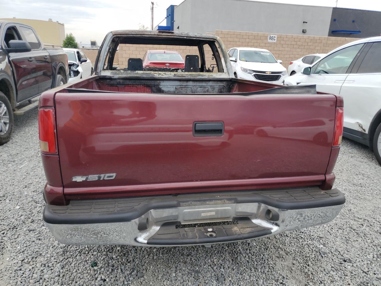 1998 Chevrolet S Truck S10 Бордовый vin: 1GCCS19XXW8190252