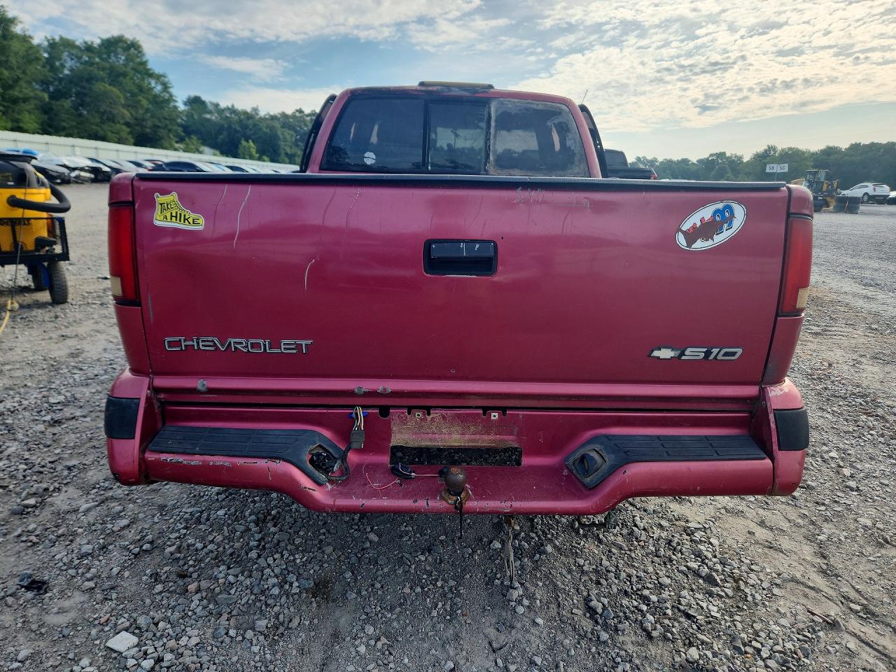 1995 Chevrolet S Truck S10 Maroon vin: 1GCCS19Z0S8152069