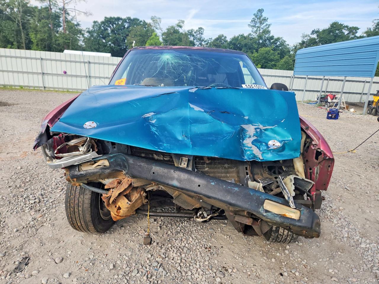 1995 Chevrolet S Truck S10 Maroon vin: 1GCCS19Z0S8152069