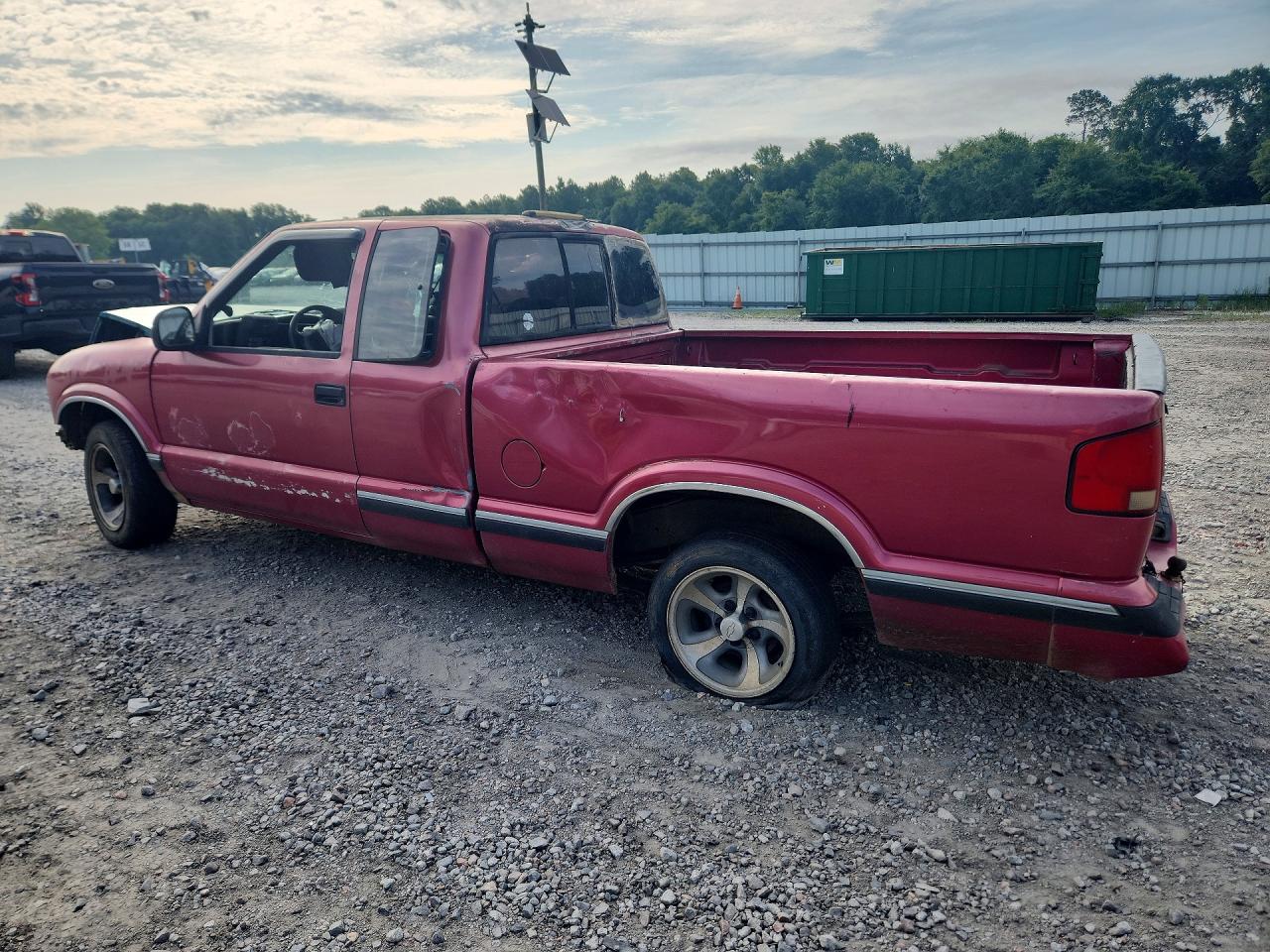 1995 Chevrolet S Truck S10 Maroon vin: 1GCCS19Z0S8152069