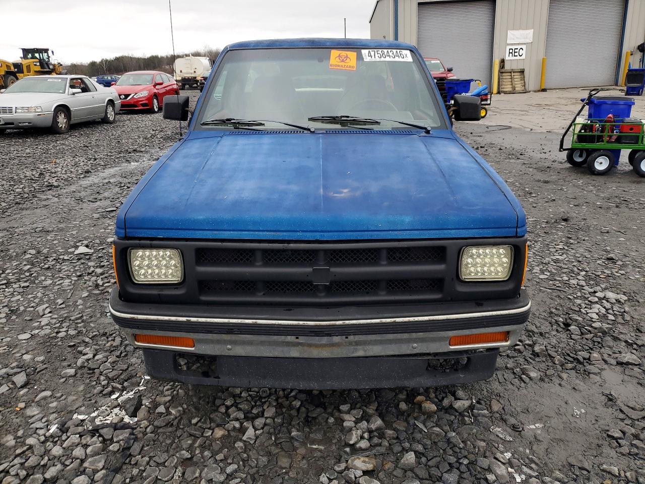 1991 Chevrolet S Truck S10 Blue vin: 1GCCS19Z1M0128090
