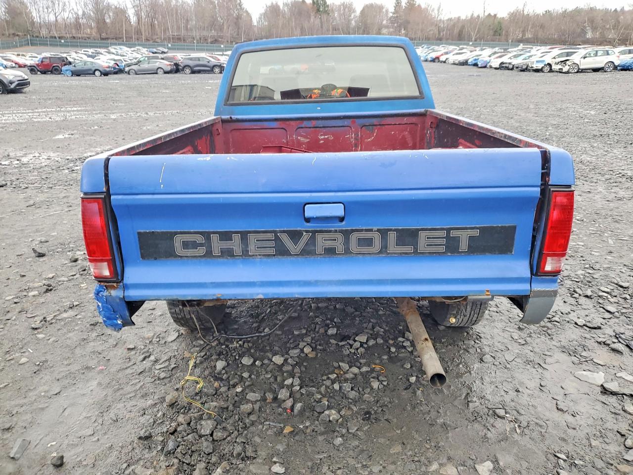 1991 Chevrolet S Truck S10 Blue vin: 1GCCS19Z1M0128090