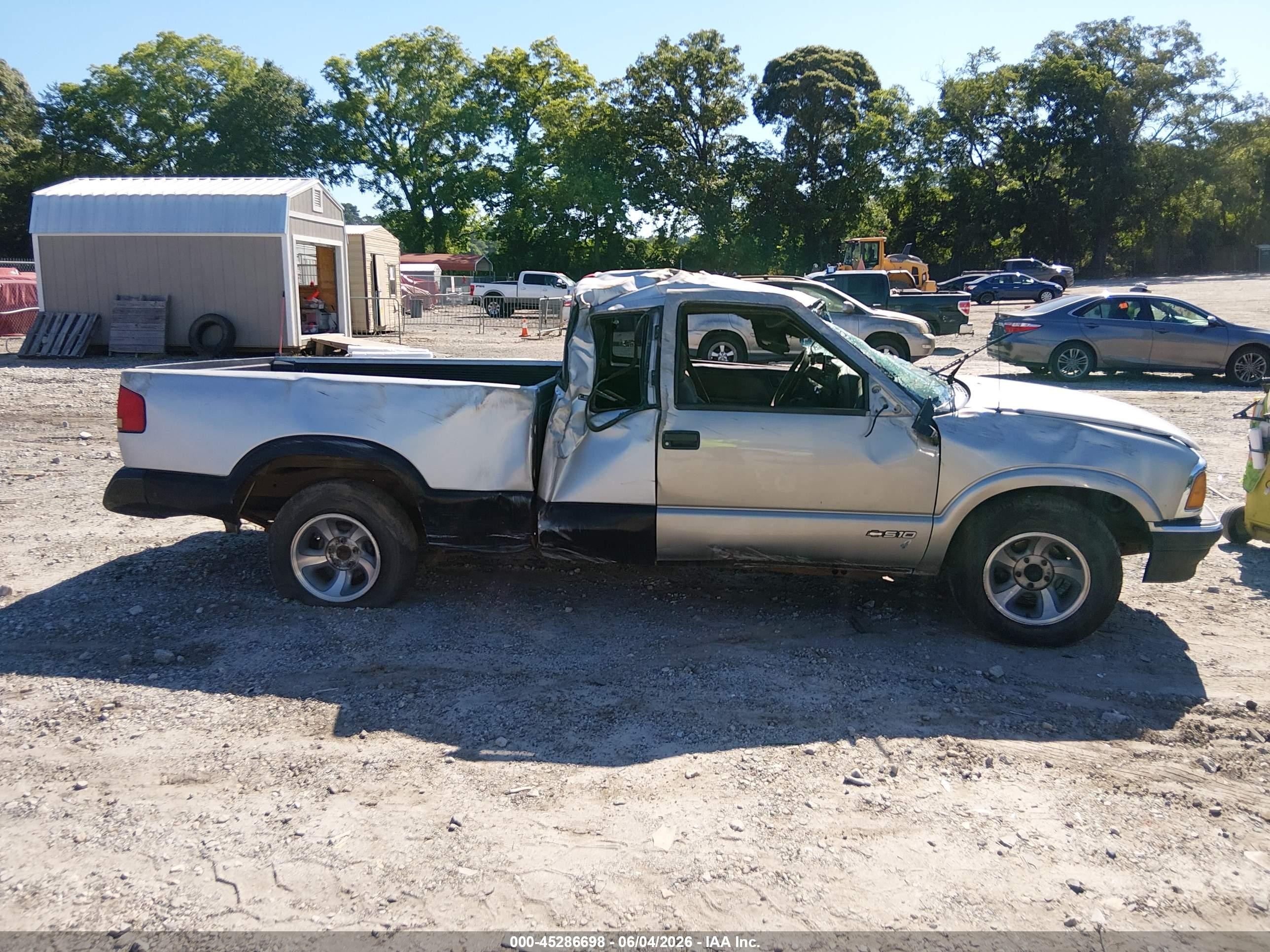 1994 Chevrolet S Truck S10 Silver vin: 1GCCS19Z1R8190601