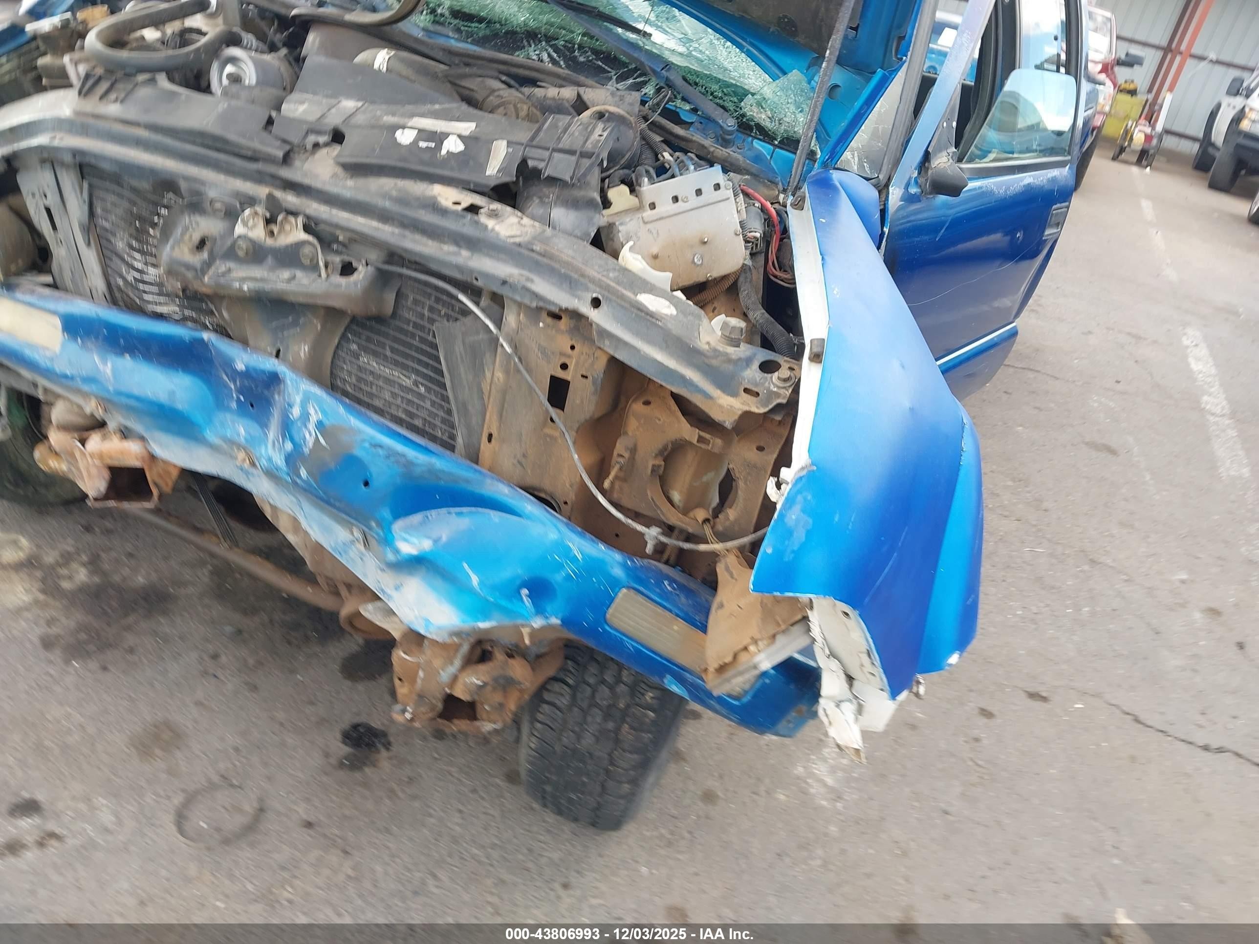 1994 Chevrolet S Truck S10 Blue vin: 1GCCS19Z2R8182443