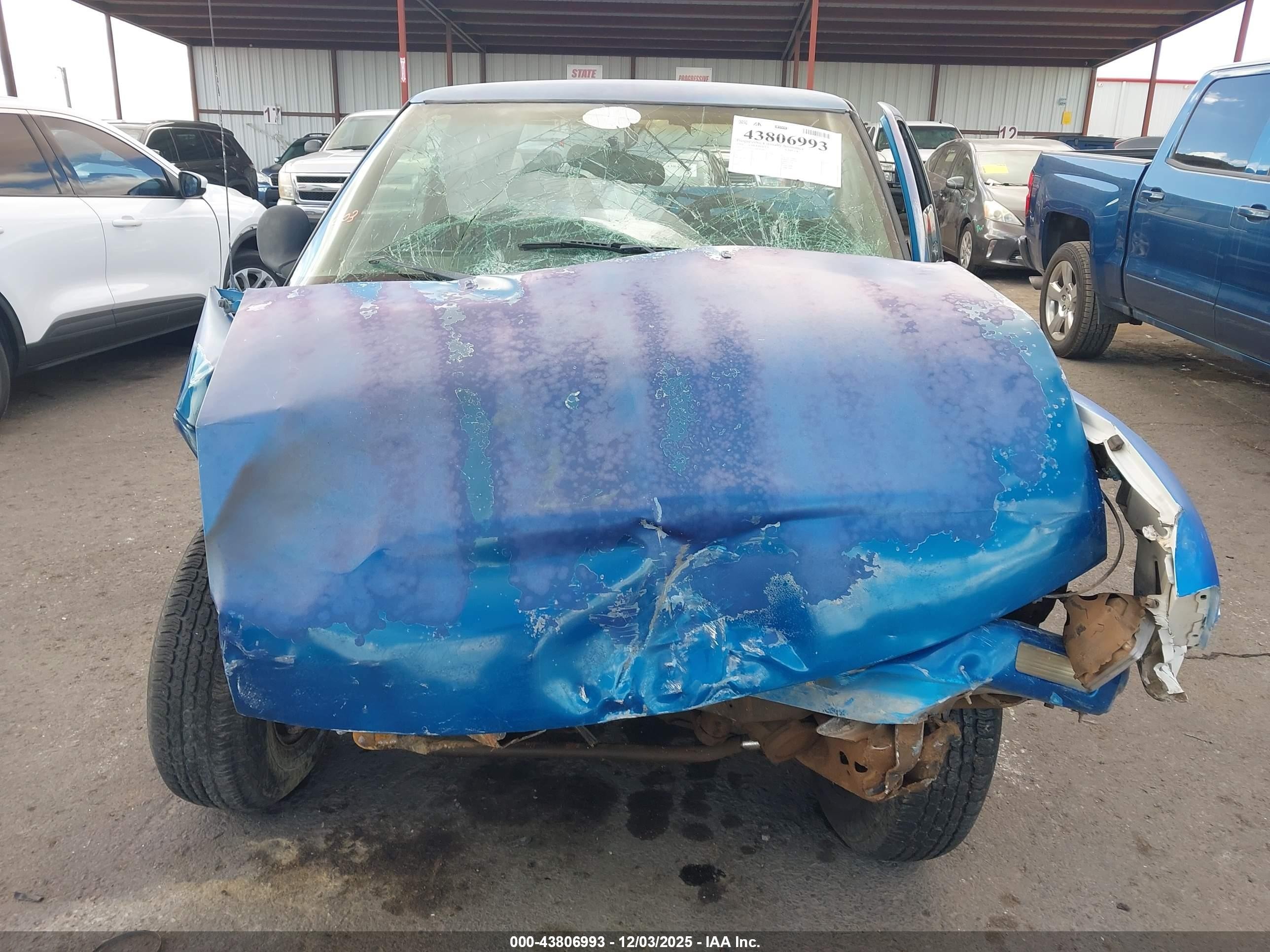 1994 Chevrolet S Truck S10 Blue vin: 1GCCS19Z2R8182443