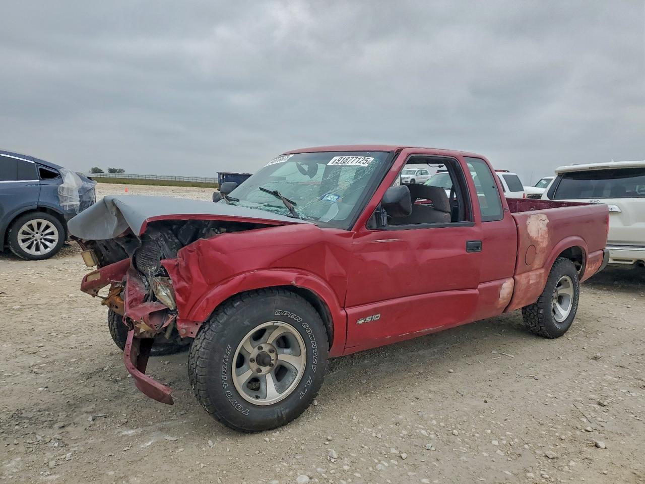 1995 Chevrolet S Truck S10 Maroon vin: 1GCCS19Z5S8116359