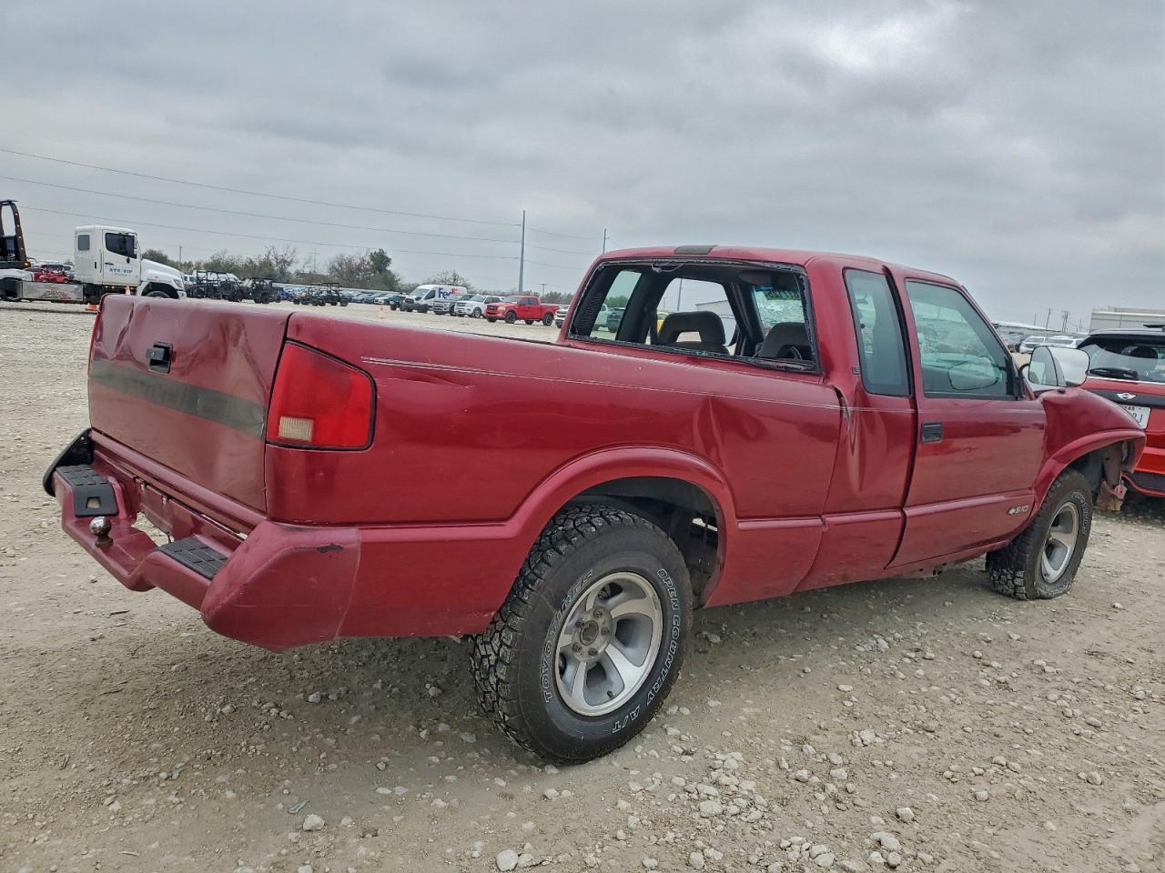 1995 Chevrolet S Truck S10 Maroon vin: 1GCCS19Z5S8116359
