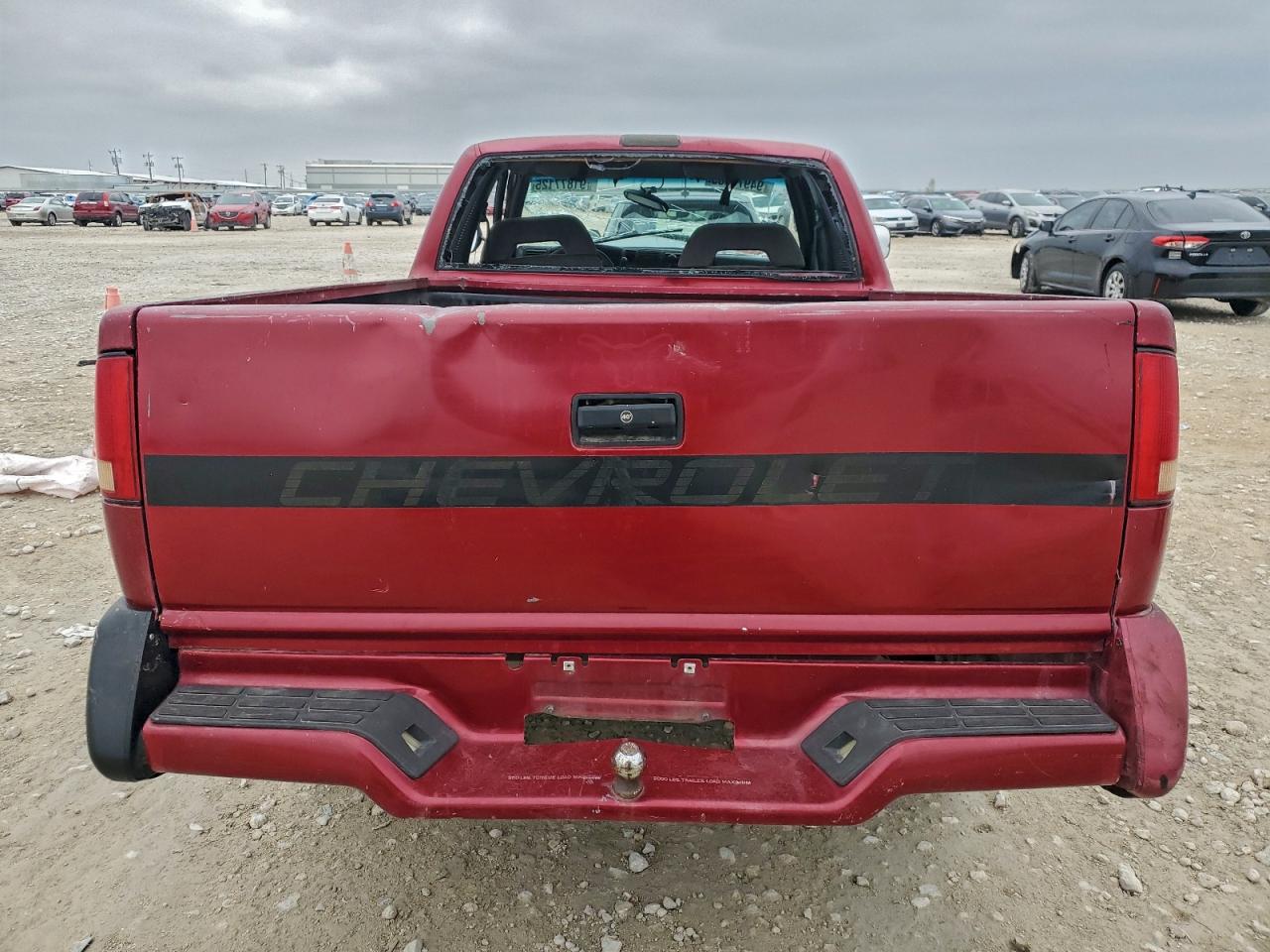 1995 Chevrolet S Truck S10 Maroon vin: 1GCCS19Z5S8116359