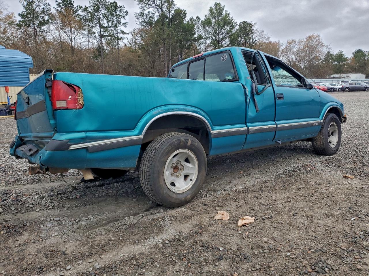 1995 Chevrolet S Truck S10 Turquoise vin: 1GCCS19Z5S8182300