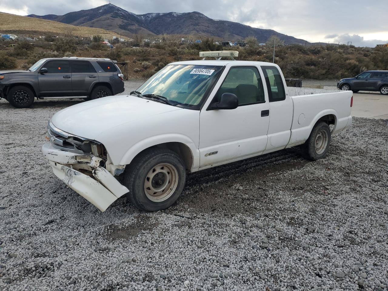 1995 Chevrolet S Truck S10 White vin: 1GCCS19Z5S8264561