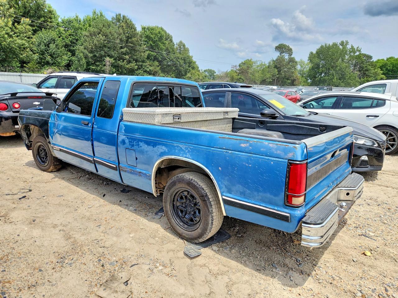1993 Chevrolet S Truck S10 Синий vin: 1GCCS19Z6P0106798