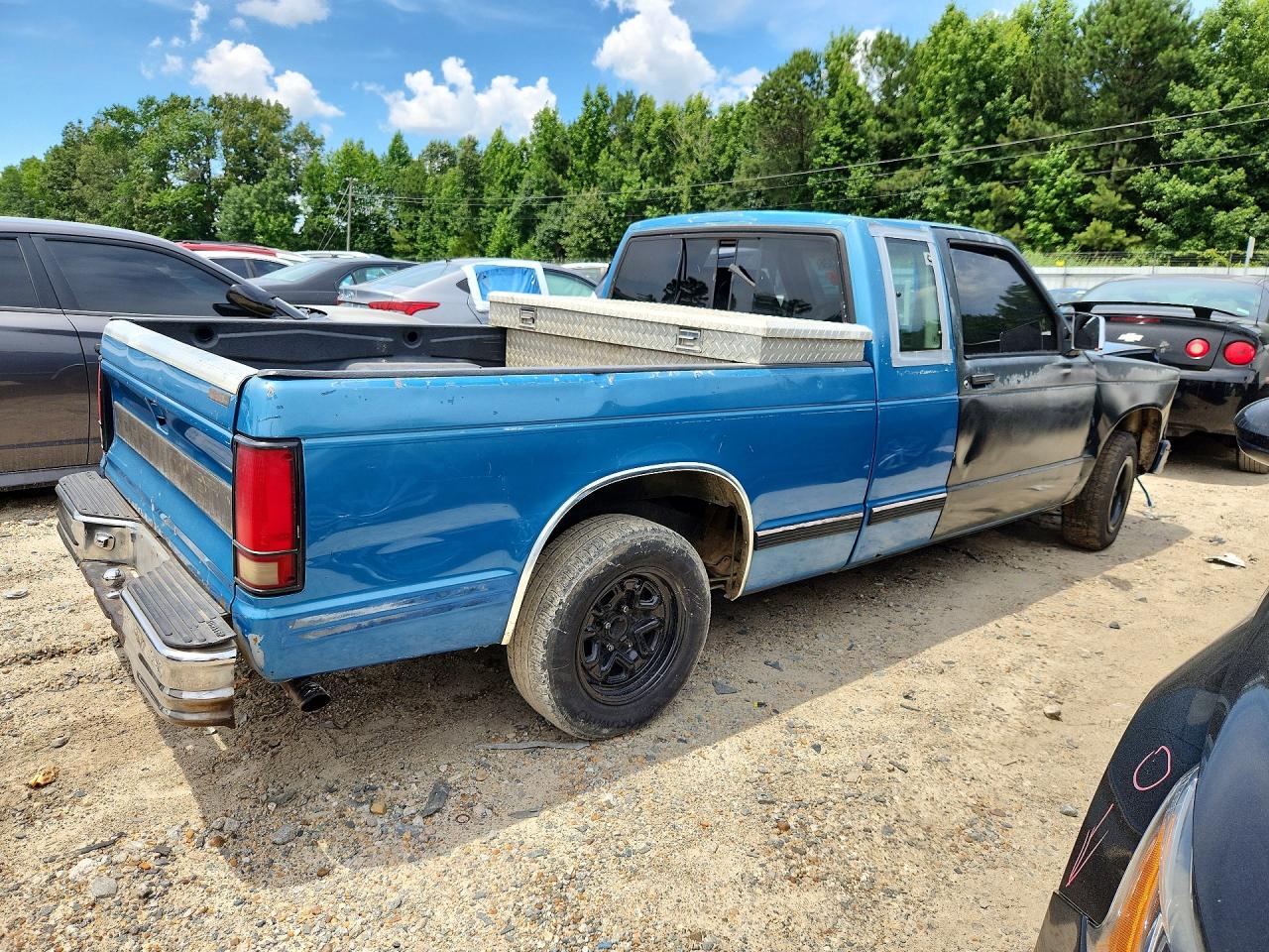1993 Chevrolet S Truck S10 Синий vin: 1GCCS19Z6P0106798