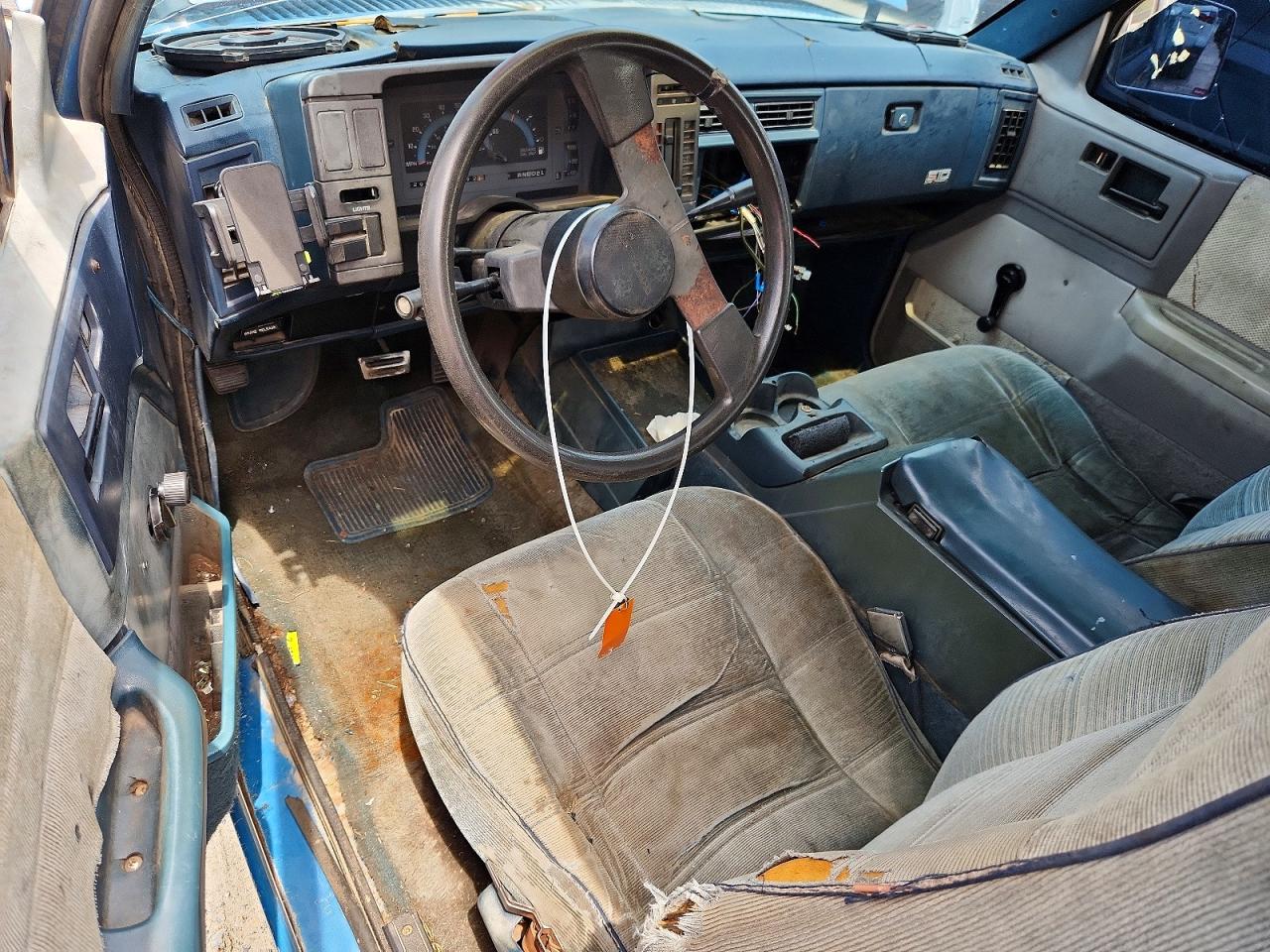 1993 Chevrolet S Truck S10 Синий vin: 1GCCS19Z6P0106798