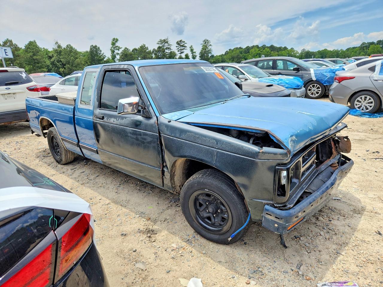1993 Chevrolet S Truck S10 Синий vin: 1GCCS19Z6P0106798
