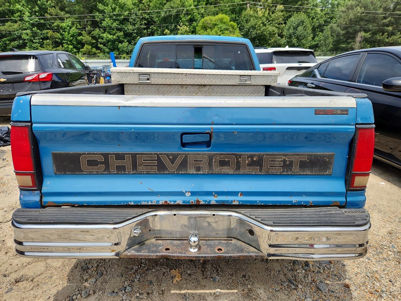 1993 Chevrolet S Truck S10 Синий vin: 1GCCS19Z6P0106798