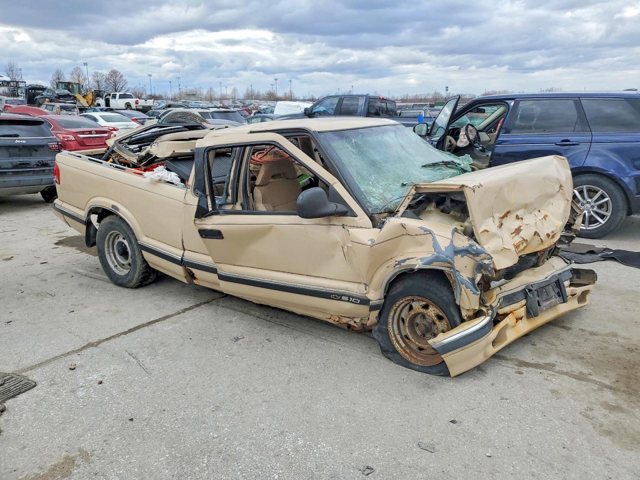 1994 Chevrolet S Truck S10 Beige vin: 1GCCS19Z6R8188262