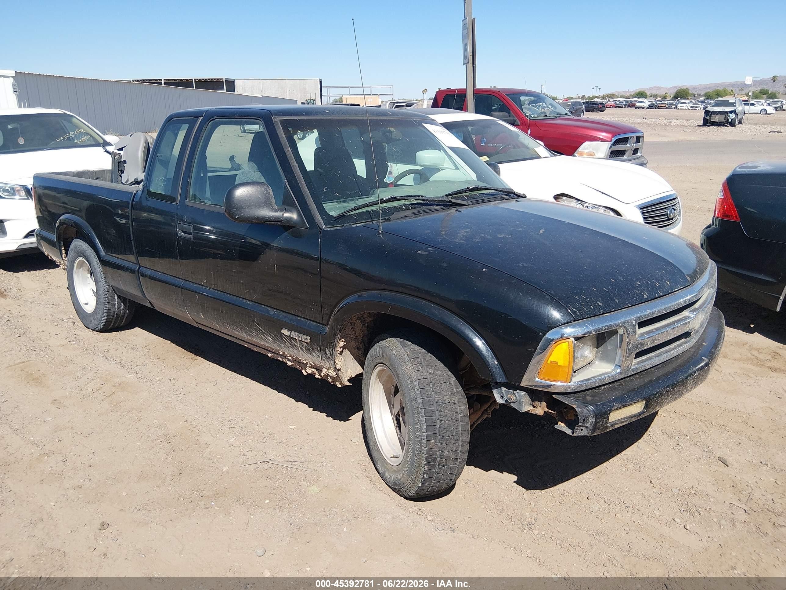 1994 Chevrolet S Truck S10 Black vin: 1GCCS19Z7R8153326