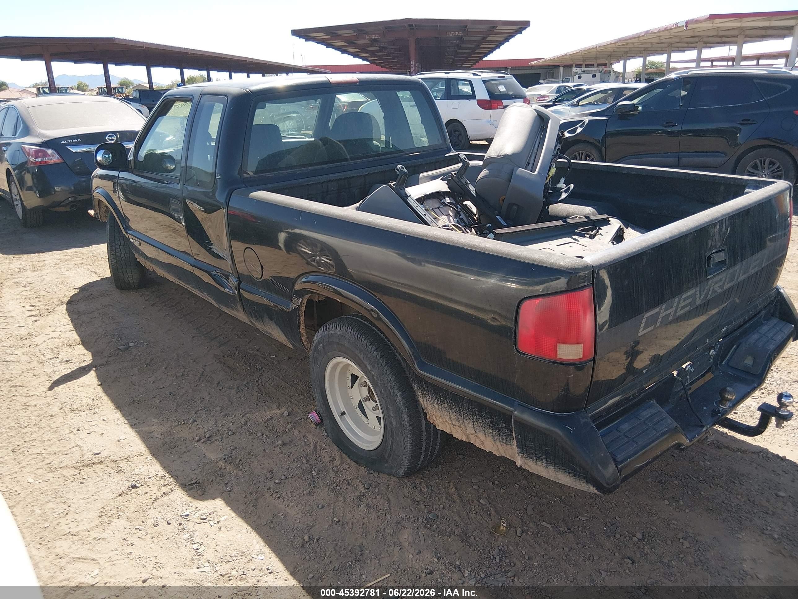 1994 Chevrolet S Truck S10 Black vin: 1GCCS19Z7R8153326